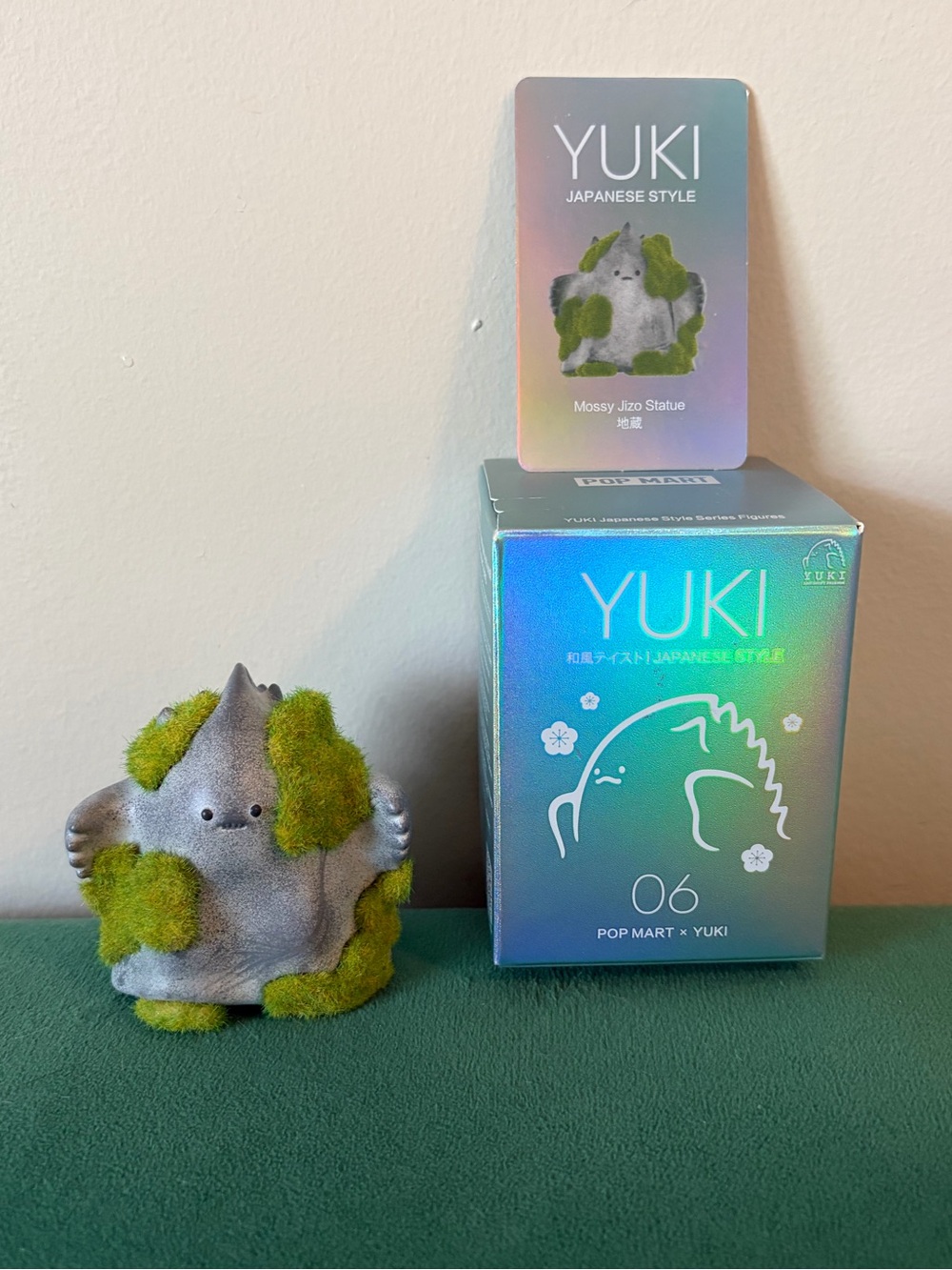 Pop Mart Yuki Japanese Style Series: Mossy Jizo Statue Figure